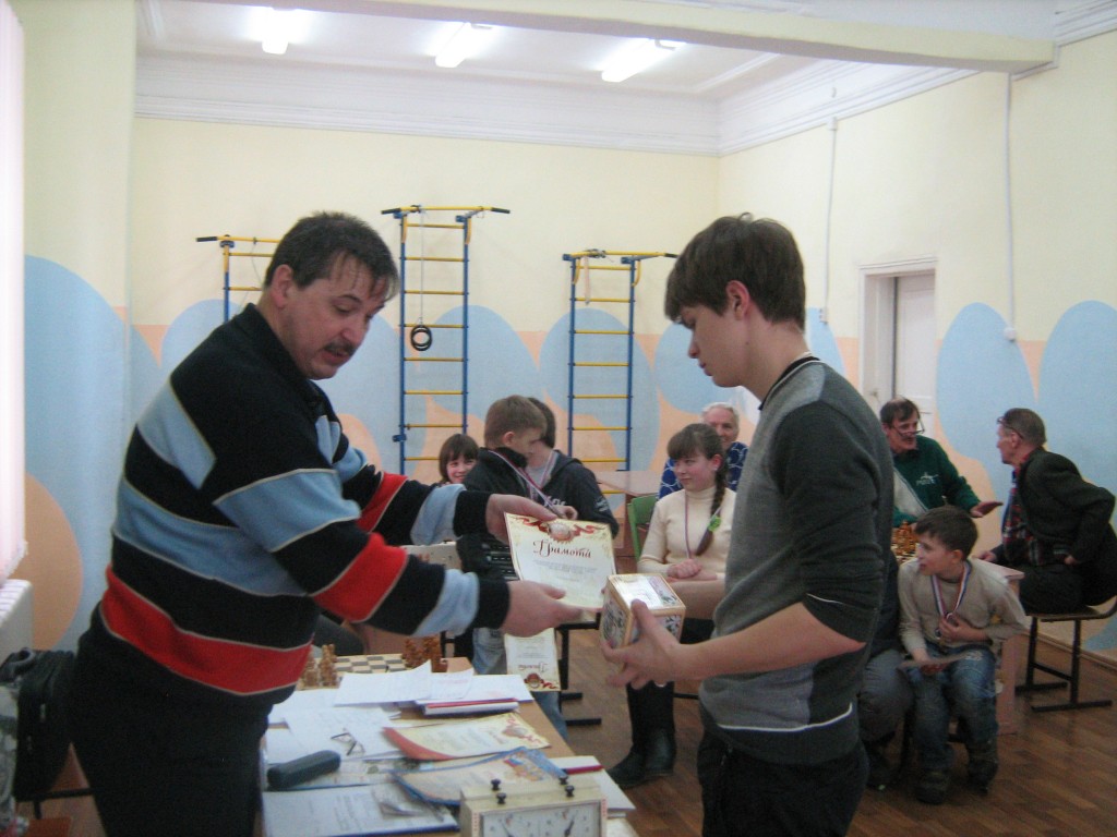 шахматный турнир 23.02.2012 г.Вязники