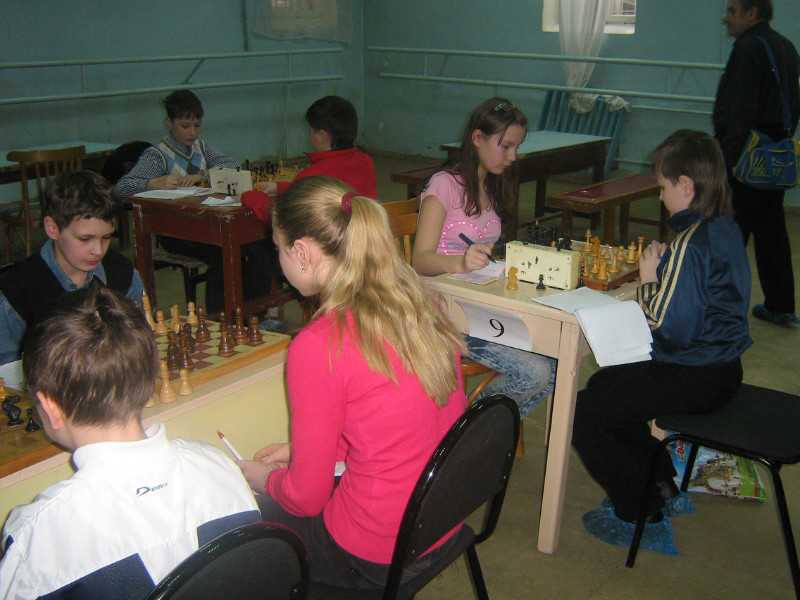Личное первенство по шахматам среди школьников г.Ковров